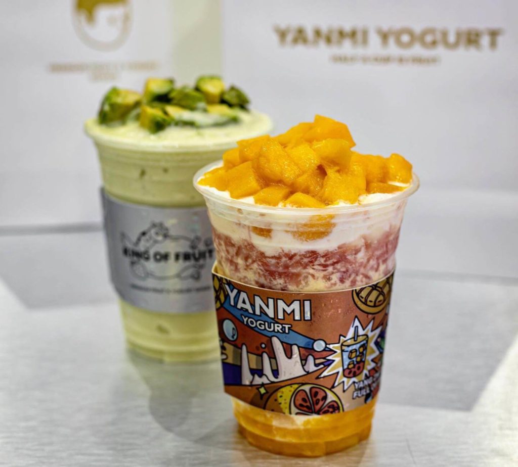 Yanmi Yogurt Memperkenalkan Smoothie Yogurt Buah Segar Baru